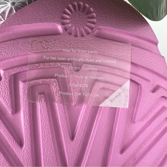 UGG Fur Slide Sandals - Picture 6 of 10